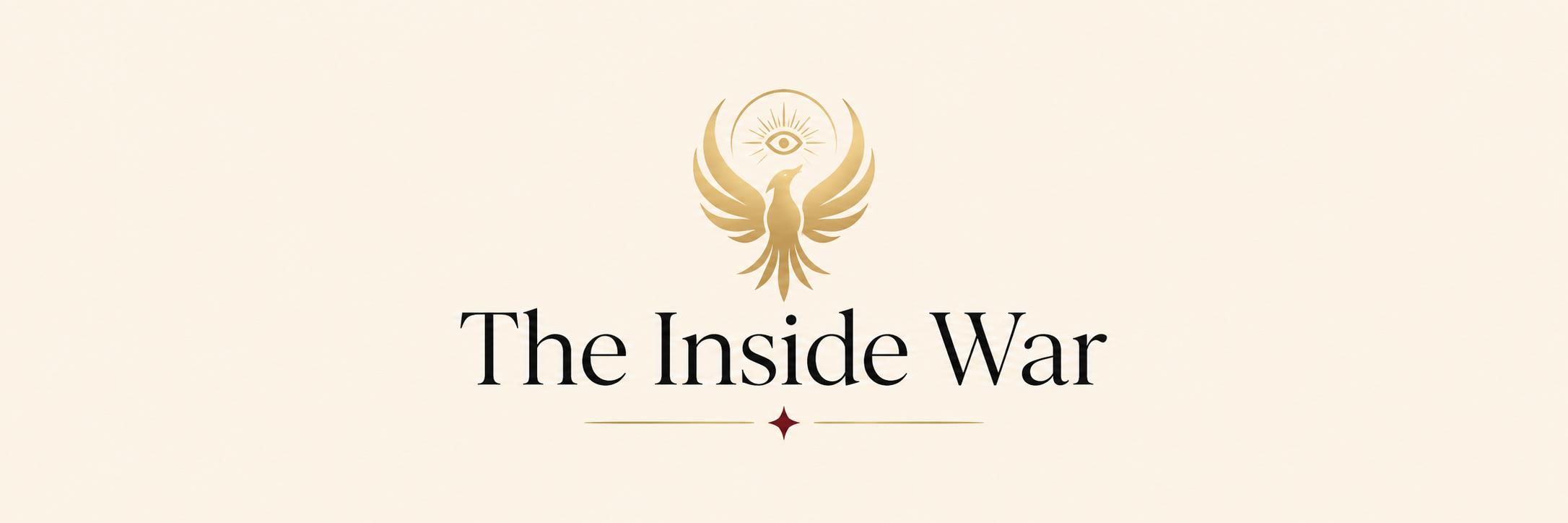 Original Inside War Phoenix Rising emblem and brand artwork